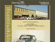 Tablet Screenshot of classiccarcenter.net